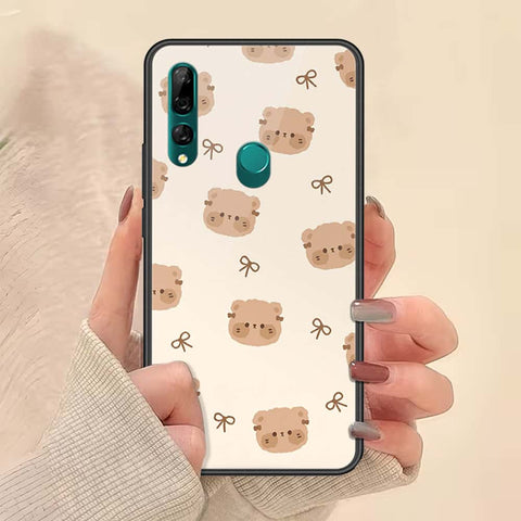 Huawei Y9 Prime 2019 Cover - ONation Bow Series - HQ Ultra Shine Premium Infinity Glass Soft Silicon Borders Case