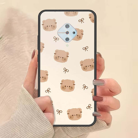 Vivo Y51 (2020 September) Cover - ONation Bow Series - HQ Ultra Shine Premium Infinity Glass Soft Silicon Borders Case