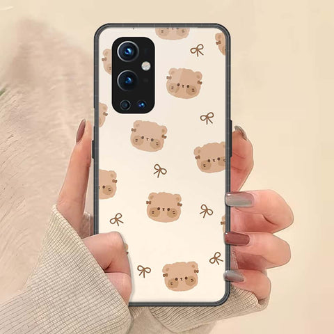 OnePlus 9 Pro Cover - ONation Bow Series - HQ Ultra Shine Premium Infinity Glass Soft Silicon Borders Case