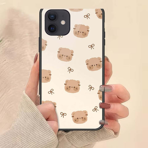 iPhone 12 - ONation Bow Series - HQ Ultra Shine Premium Infinity Glass Soft Silicon Borders Case