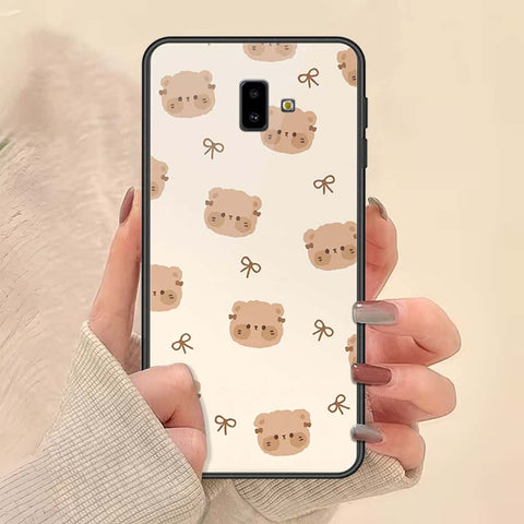 Samsung Galaxy J6 Prime Cover - ONation Bow Series - HQ Ultra Shine Premium Infinity Glass Soft Silicon Borders Case