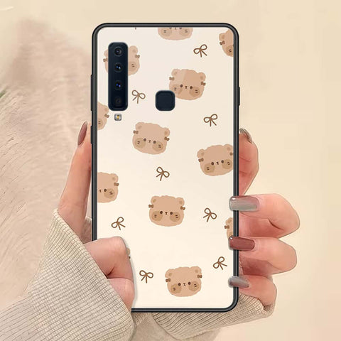Samsung Galaxy A9s Cover - ONation Bow Series - HQ Ultra Shine Premium Infinity Glass Soft Silicon Borders Case