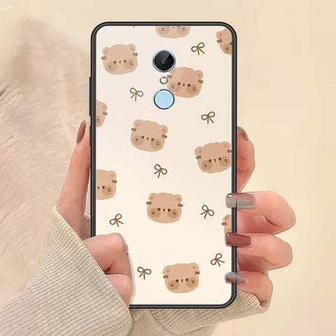 Xiaomi Redmi Note 5 / Redmi 5 Plus Cover - ONation Bow Series - HQ Ultra Shine Premium Infinity Glass Soft Silicon Borders Case