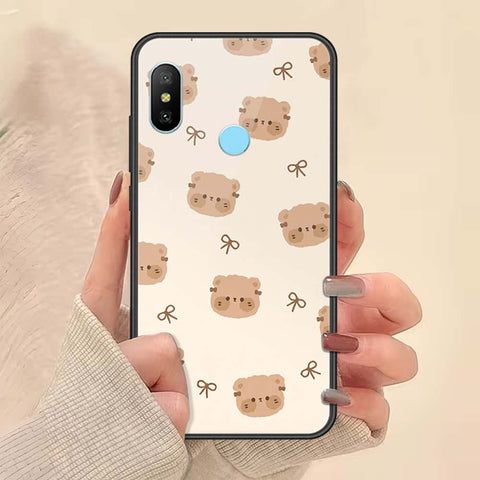 Xiaomi Redmi Note 6 Pro Cover - ONation Bow Series - HQ Ultra Shine Premium Infinity Glass Soft Silicon Borders Case
