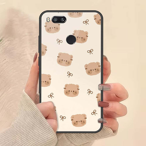 Xiaomi Mi A1 / Mi 5X Cover - ONation Bow Series - HQ Ultra Shine Premium Infinity Glass Soft Silicon Borders Case