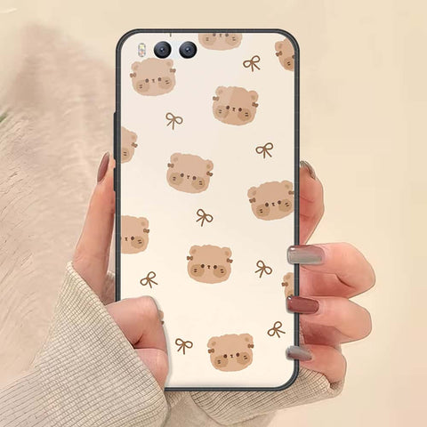Xiaomi Mi 6 Cover - ONation Bow Series - HQ Ultra Shine Premium Infinity Glass Soft Silicon Borders Case
