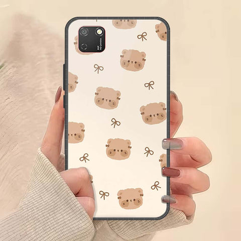 Honor 9S Cover - ONation Bow Series - HQ Ultra Shine Premium Infinity Glass Soft Silicon Borders Case
