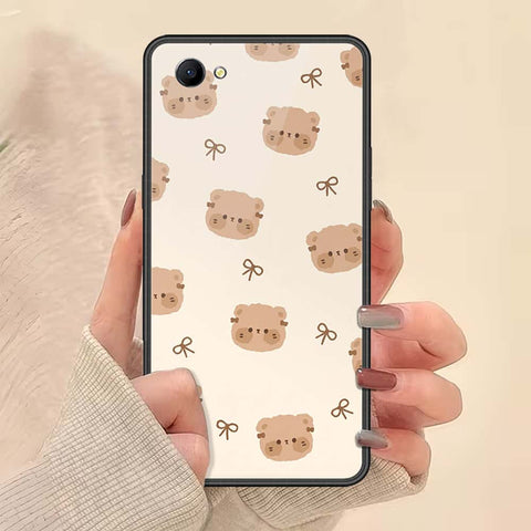 Oppo A3 Cover - ONation Bow Series - HQ Ultra Shine Premium Infinity Glass Soft Silicon Borders Case