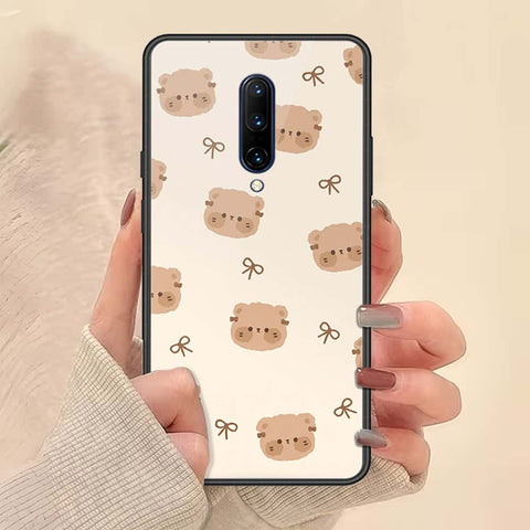 OnePlus 7 Pro Cover - ONation Bow Series - HQ Ultra Shine Premium Infinity Glass Soft Silicon Borders Case