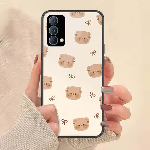 Realme GT Master Cover - ONation Bow Series - HQ Ultra Shine Premium Infinity Glass Soft Silicon Borders Case