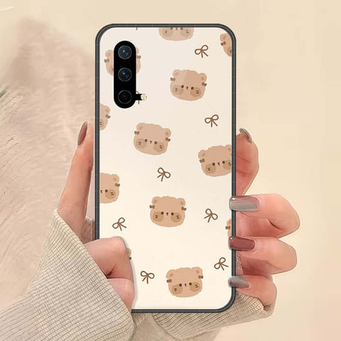 OnePlus Nord CE 5G Cover - ONation Bow Series - HQ Ultra Shine Premium Infinity Glass Soft Silicon Borders Case