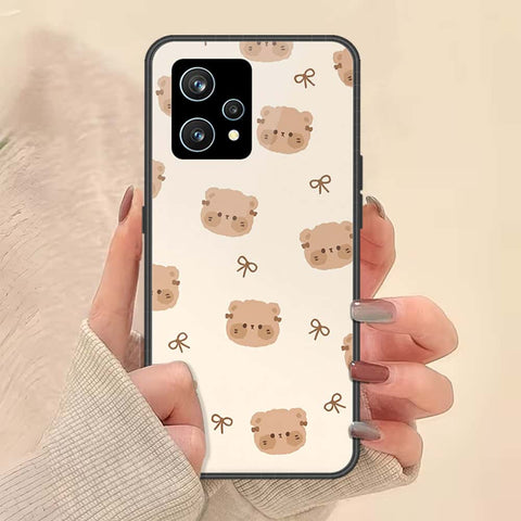 Realme 9 Pro Plus  Cover - ONation Bow Series - HQ Ultra Shine Premium Infinity Glass Soft Silicon Borders Case