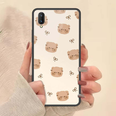 Vivo X21s Cover - ONation Bow Series - HQ Ultra Shine Premium Infinity Glass Soft Silicon Borders Case