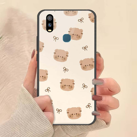 Vivo Y11 2023 Cover - ONation Bow Series - HQ Ultra Shine Premium Infinity Glass Soft Silicon Borders Case