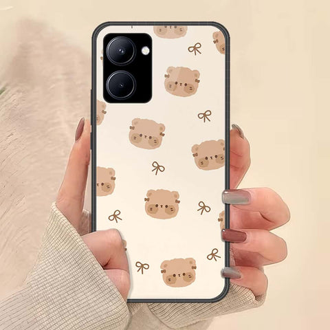 Realme C33 Cover - ONation Bow Series - HQ Ultra Shine Premium Infinity Glass Soft Silicon Borders Case