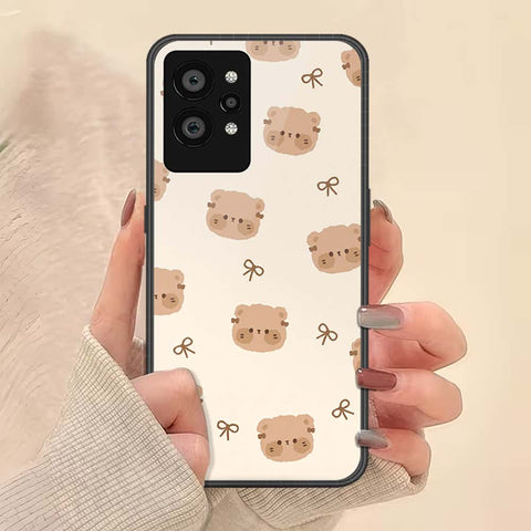 Realme GT 2 Pro Cover - ONation Bow Series - HQ Ultra Shine Premium Infinity Glass Soft Silicon Borders Case