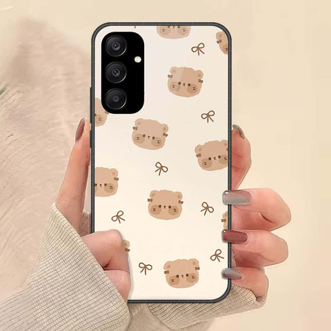 Samsung Galaxy A25 5G Cover - ONation Bow Series - HQ Ultra Shine Premium Infinity Glass Soft Silicon Borders Case