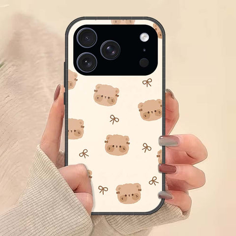 iPhone 17 Pro - ONation Bow Series - HQ Ultra Shine Premium Infinity Glass Soft Silicon Borders Case