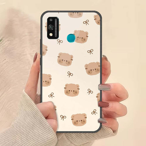 Huawei Honor 9 Lite - ONation Bow Series - HQ Ultra Shine Premium Infinity Glass Soft Silicon Borders Case