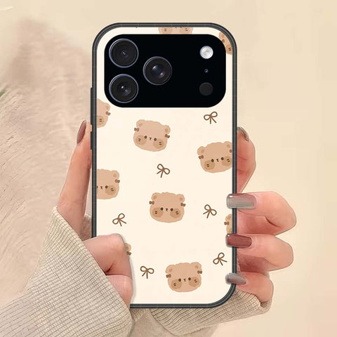 iPhone 18 Pro Max - ONation Bow Series - HQ Ultra Shine Premium Infinity Glass Soft Silicon Borders Case