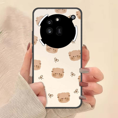 Nothing Phone 3a Pro Cover - ONation Bow Series - HQ Ultra Shine Premium Infinity Glass Soft Silicon Borders Case