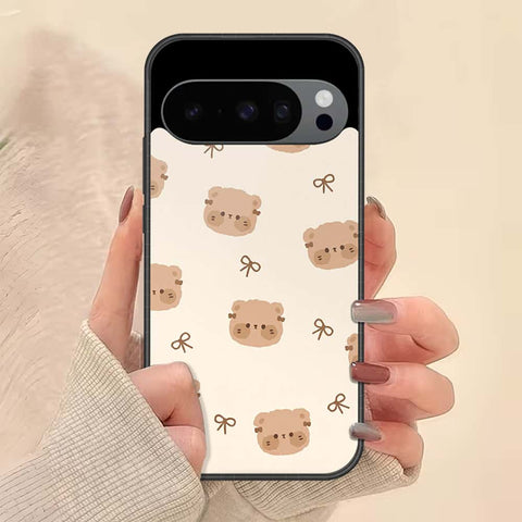 Google Pixel 10 Pro Cover - ONation Bow Series - HQ Ultra Shine Premium Infinity Glass Soft Silicon Borders Case