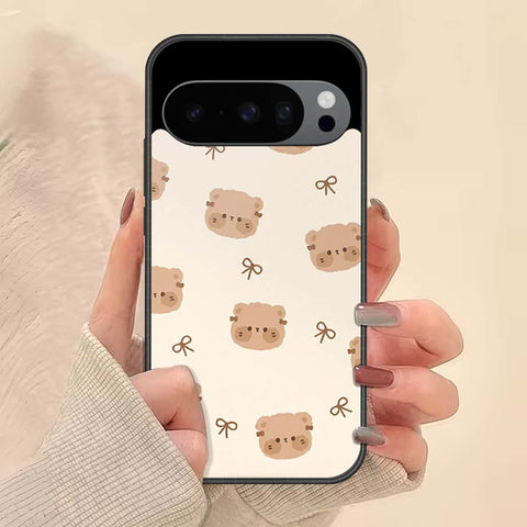 Google Pixel 10 Pro XL Cover - ONation Bow Series - HQ Ultra Shine Premium Infinity Glass Soft Silicon Borders Case