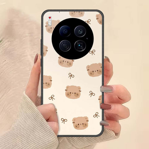 Tecno Camon 40 Premier 4G Cover - ONation Bow Series - HQ Ultra Shine Premium Infinity Glass Soft Silicon Borders Case