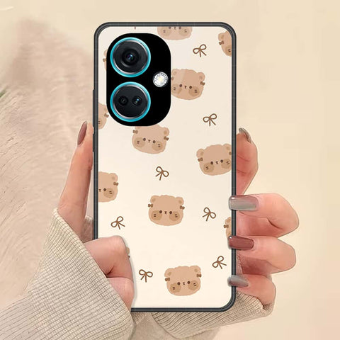 Oppo K11 Cover - ONation Bow Series - HQ Ultra Shine Premium Infinity Glass Soft Silicon Borders Case