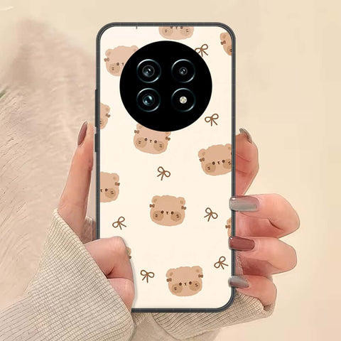 Realme 13 Plus 5G Cover - ONation Bow Series - HQ Ultra Shine Premium Infinity Glass Soft Silicon Borders Case