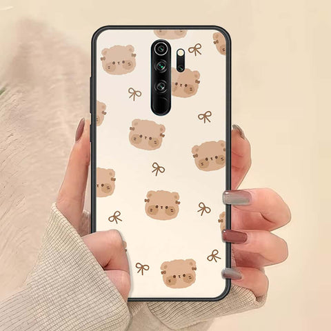 Xiaomi Redmi Note 8 Pro Cover - ONation Bow Series - HQ Ultra Shine Premium Infinity Glass Soft Silicon Borders Case