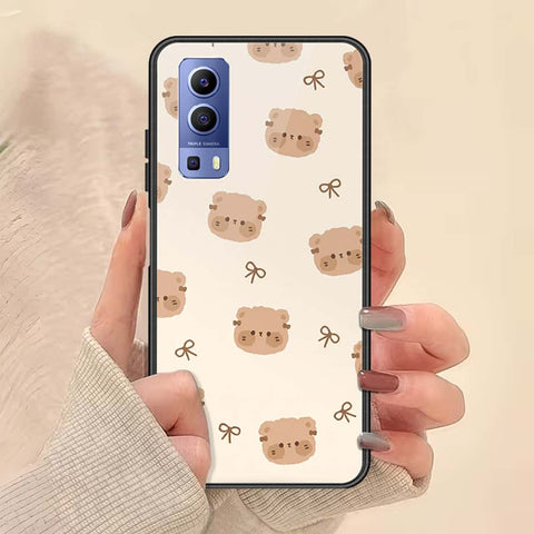 Vivo Y52 5G Cover - ONation Bow Series - HQ Ultra Shine Premium Infinity Glass Soft Silicon Borders Case