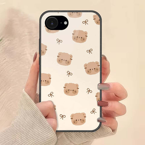 iPhone 17e Cover - ONation Bow Series - HQ Ultra Shine Premium Infinity Glass Soft Silicon Borders Case