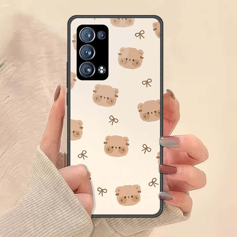 Oppo Reno 6 Pro Plus Cover - ONation Bow Series - HQ Ultra Shine Premium Infinity Glass Soft Silicon Borders Case