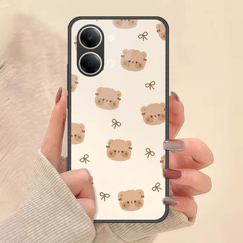Vivo Y60 5G Cover - ONation Bow Series - HQ Ultra Shine Premium Infinity Glass Soft Silicon Borders Case