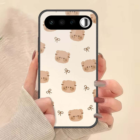 Realme 16 Cover - ONation Bow Series - HQ Ultra Shine Premium Infinity Glass Soft Silicon Borders Case
