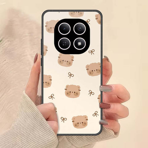 Xiaomi Redmi Note 15 Cover - ONation Bow Series - HQ Ultra Shine Premium Infinity Glass Soft Silicon Borders Case