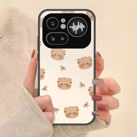 Nothing Phone 4a Pro Cover - ONation Bow Series - HQ Ultra Shine Premium Infinity Glass Soft Silicon Borders Case