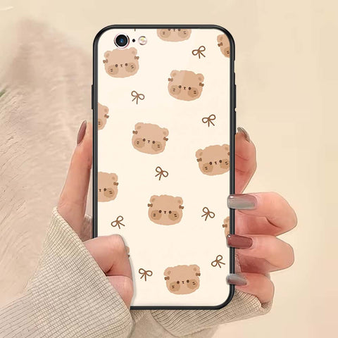 iPhone 6s Plus / 6 Plus Cover - ONation Bow Series - HQ Ultra Shine Premium Infinity Glass Soft Silicon Borders Case