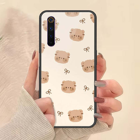 Realme 6 Pro Cover - ONation Bow Series - HQ Ultra Shine Premium Infinity Glass Soft Silicon Borders Case