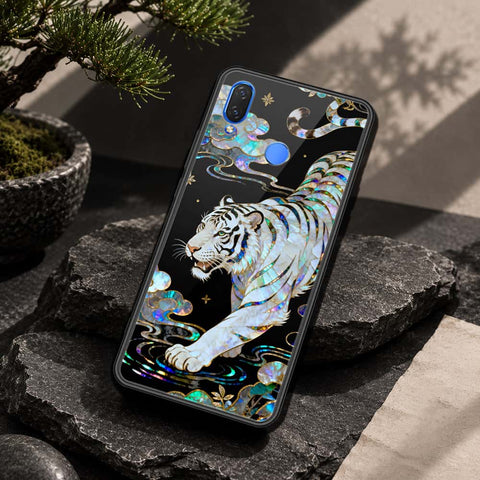 Huawei Y9 2019 Cover - Pearl Dynasty Series - HQ Ultra Shine Premium Infinity Glass Soft Silicon Borders Case