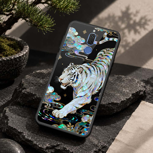 Huawei Mate 10 Lite Cover - Pearl Dynasty Series - HQ Ultra Shine Premium Infinity Glass Soft Silicon Borders Case