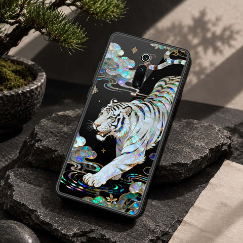 Xiaomi Mi 9T Cover - Pearl Dynasty Series - HQ Ultra Shine Premium Infinity Glass Soft Silicon Borders Case