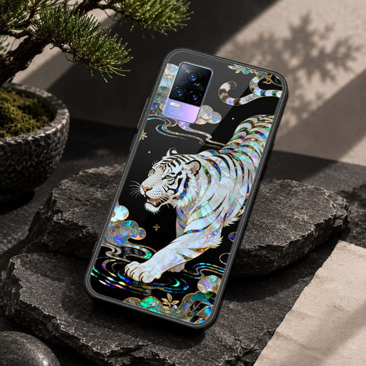 Vivo Y73 Cover - Pearl Dynasty Series - HQ Ultra Shine Premium Infinity Glass Soft Silicon Borders Case