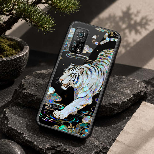 Xiaomi Mi 10T Pro Cover - Pearl Dynasty Series - HQ Ultra Shine Premium Infinity Glass Soft Silicon Borders Case