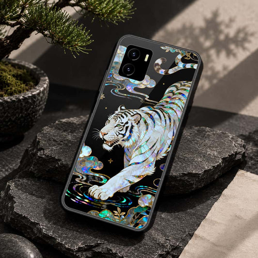 Vivo Y15a Cover - Pearl Dynasty Series - HQ Ultra Shine Premium Infinity Glass Soft Silicon Borders Case