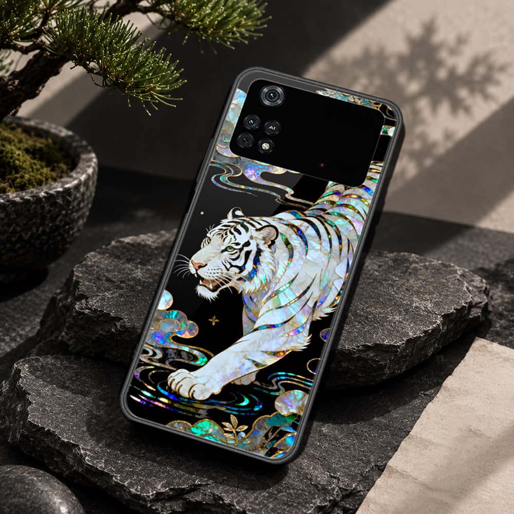 Xiaomi Poco M4 Pro Cover - Pearl Dynasty Series - HQ Ultra Shine Premium Infinity Glass Soft Silicon Borders Case