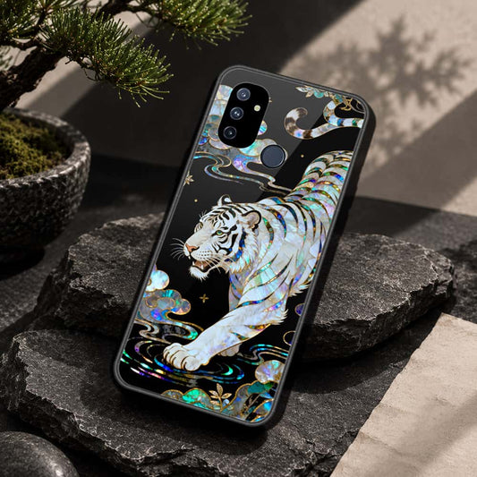 OnePlus Nord N100 Cover - Pearl Dynasty Series - HQ Ultra Shine Premium Infinity Glass Soft Silicon Borders Case