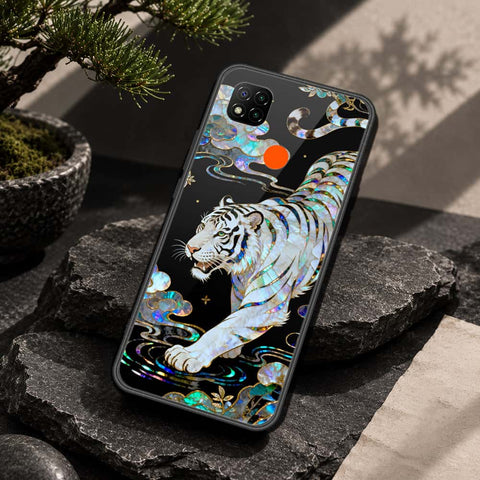 Xiaomi Redmi 9C Cover - Pearl Dynasty Series - HQ Ultra Shine Premium Infinity Glass Soft Silicon Borders Case