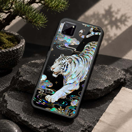 Realme C11 Cover - Pearl Dynasty Series - HQ Ultra Shine Premium Infinity Glass Soft Silicon Borders Case